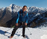 Invernale dall’Alpe Giumello al Monte Croce di Muggio (1799 m) il 12 febbraio 2015 - FOTOGALLERY